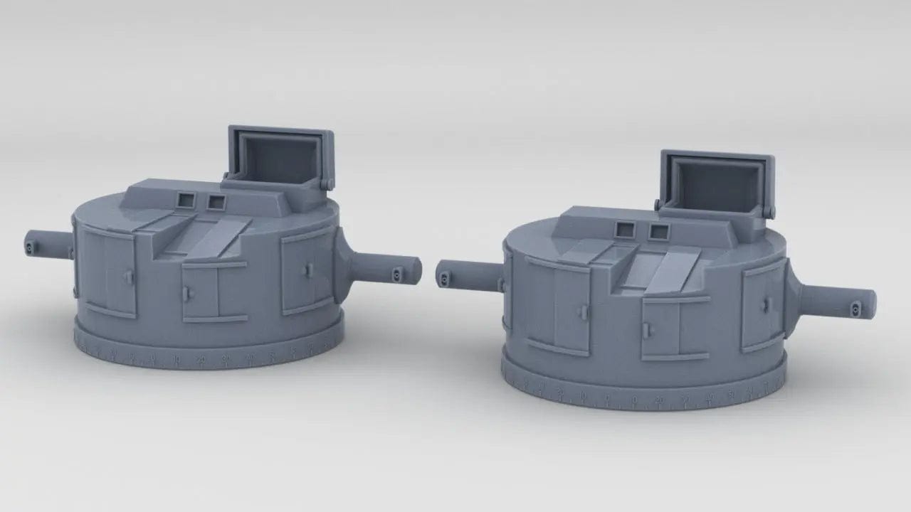 1/144 IJN Yamato Rangefinders 4.5m Set (2pcs) - distefan 3d print