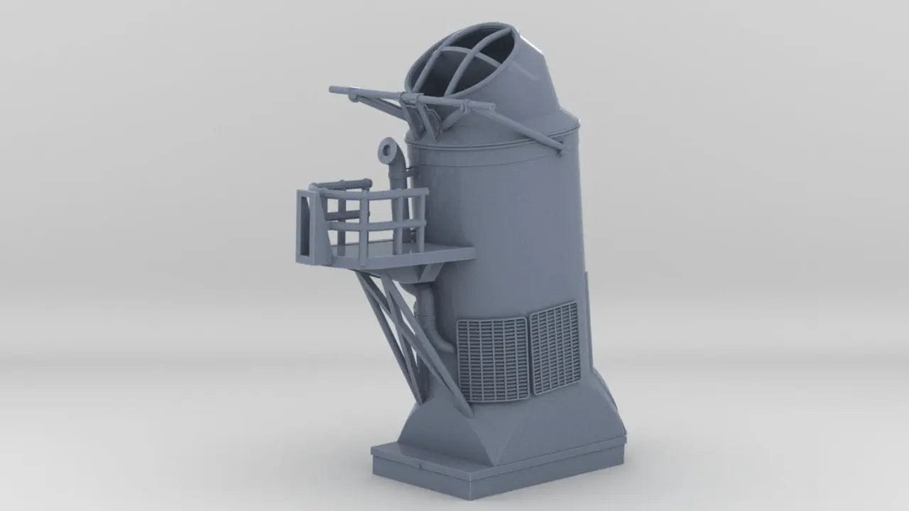 1/144 USS Cassin Young (DD-793) Funnel 2 - distefan 3d print