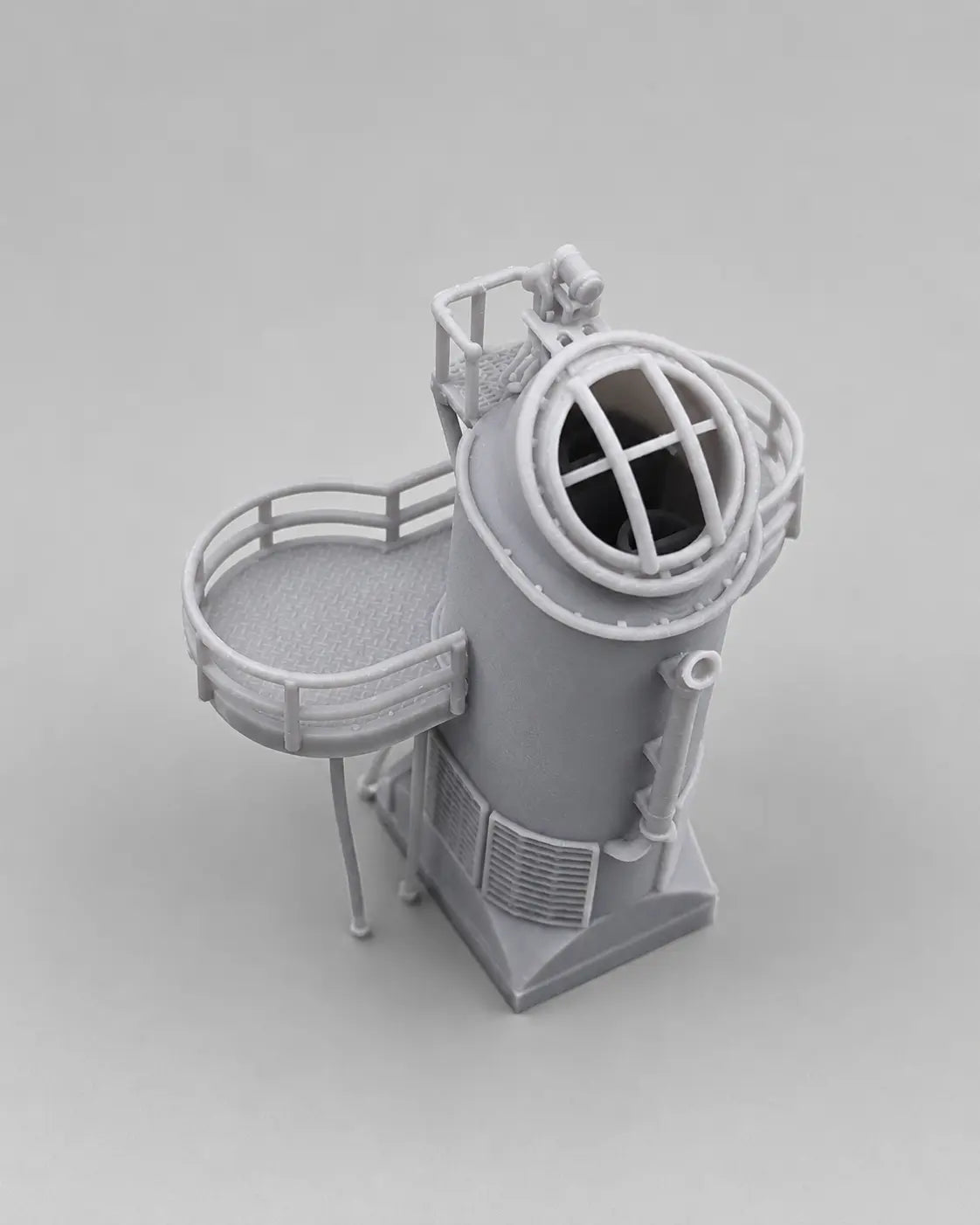 1/144 USS Fletcher Funnel 1 Searchlight Platform 3dspro