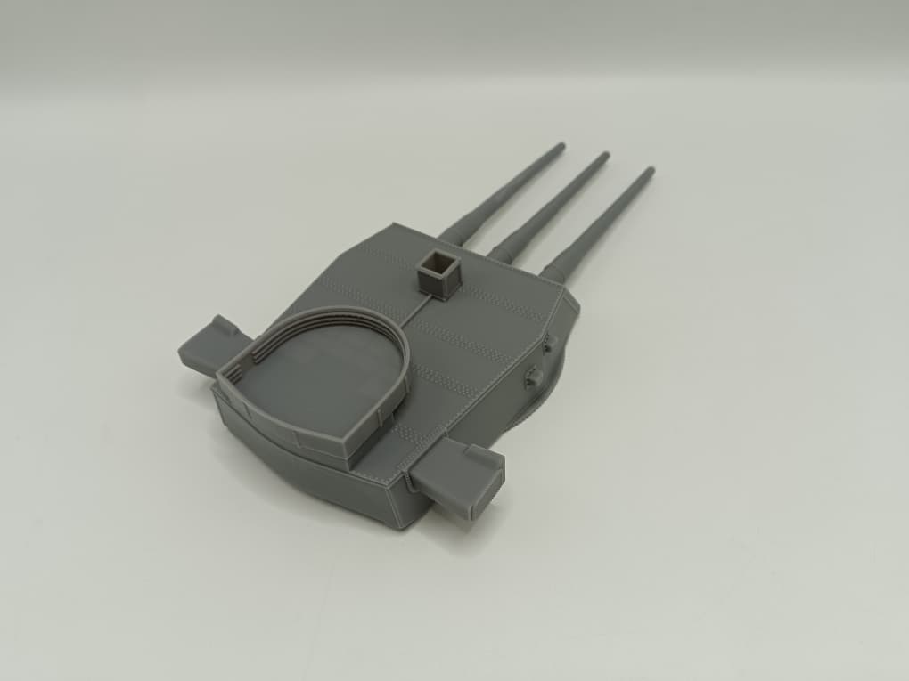 1/144 USS Iowa (BB-61) 16"/50 (40.6 cm) Mark 7 Turret C - distefan 3d print