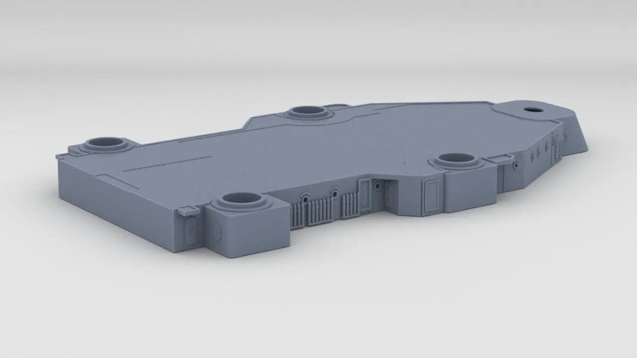 1/144 USS Iowa BB-61 Forward Structure Deck 2 - distefan 3d print