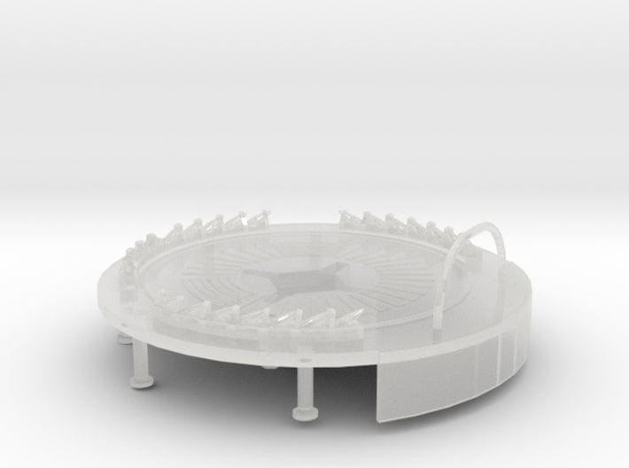 1/144 USS Saucy PG-65 forward 4''/50 mount platform