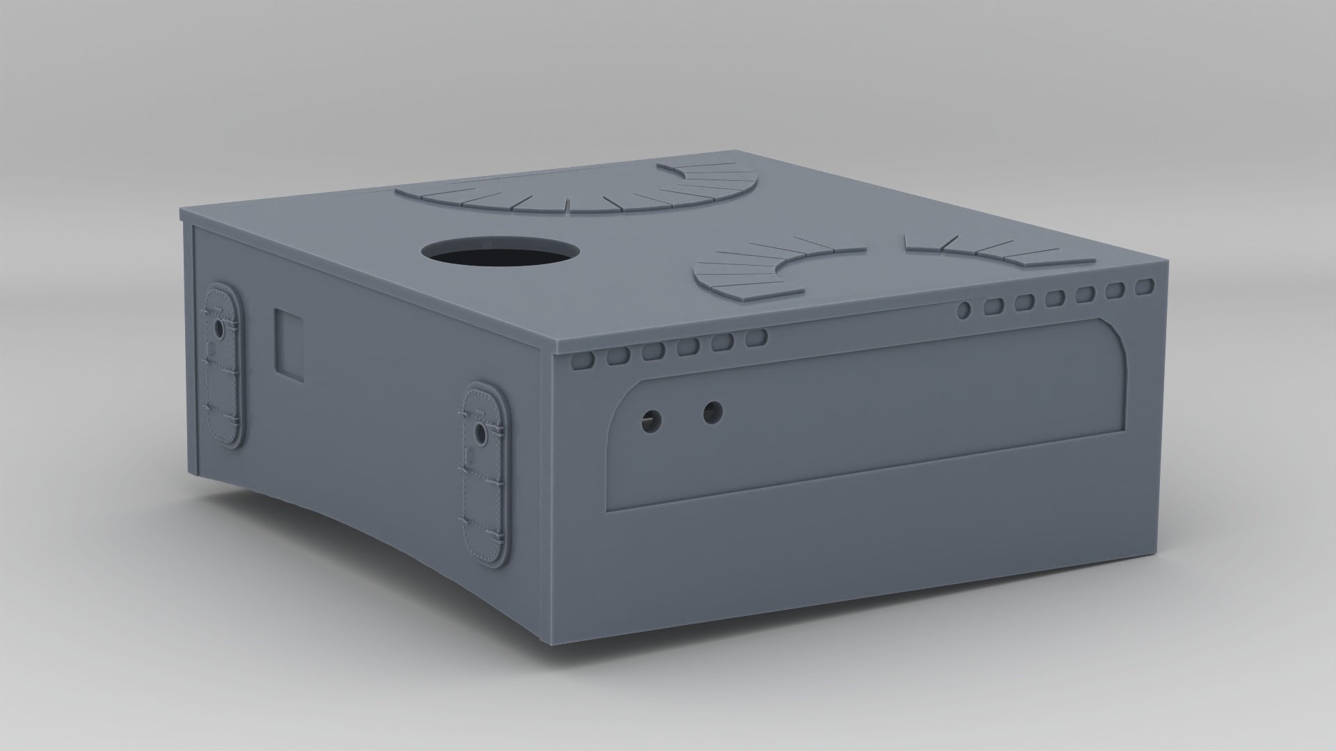 1/144 USS Ward Mid Deckhouse - distefan 3d print