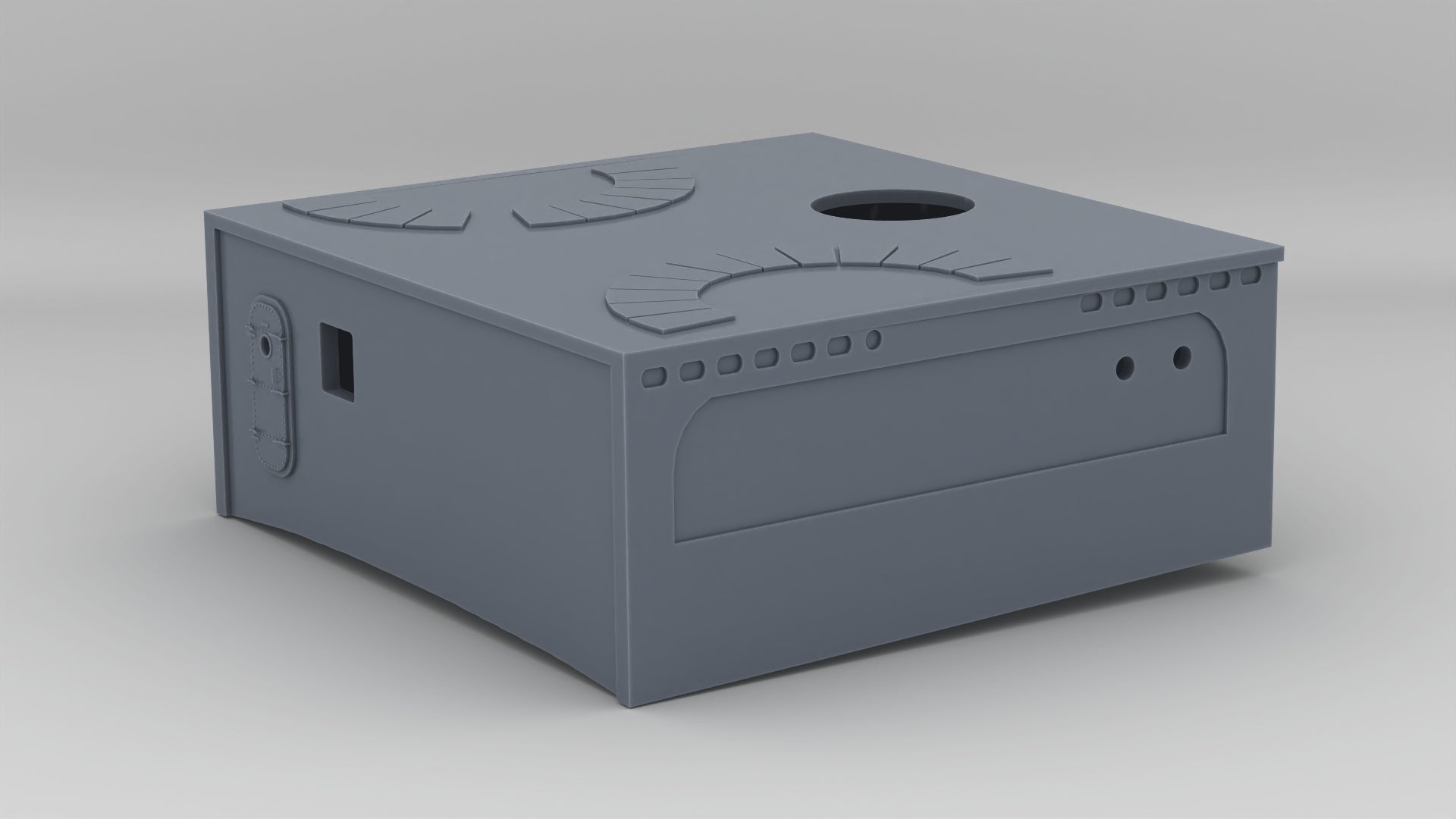 1/144 USS Ward Mid Deckhouse - distefan 3d print