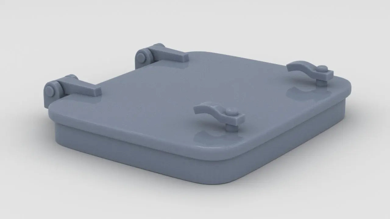 1/15 US PT Boat 109 Deck Hatch Closed 3dspro