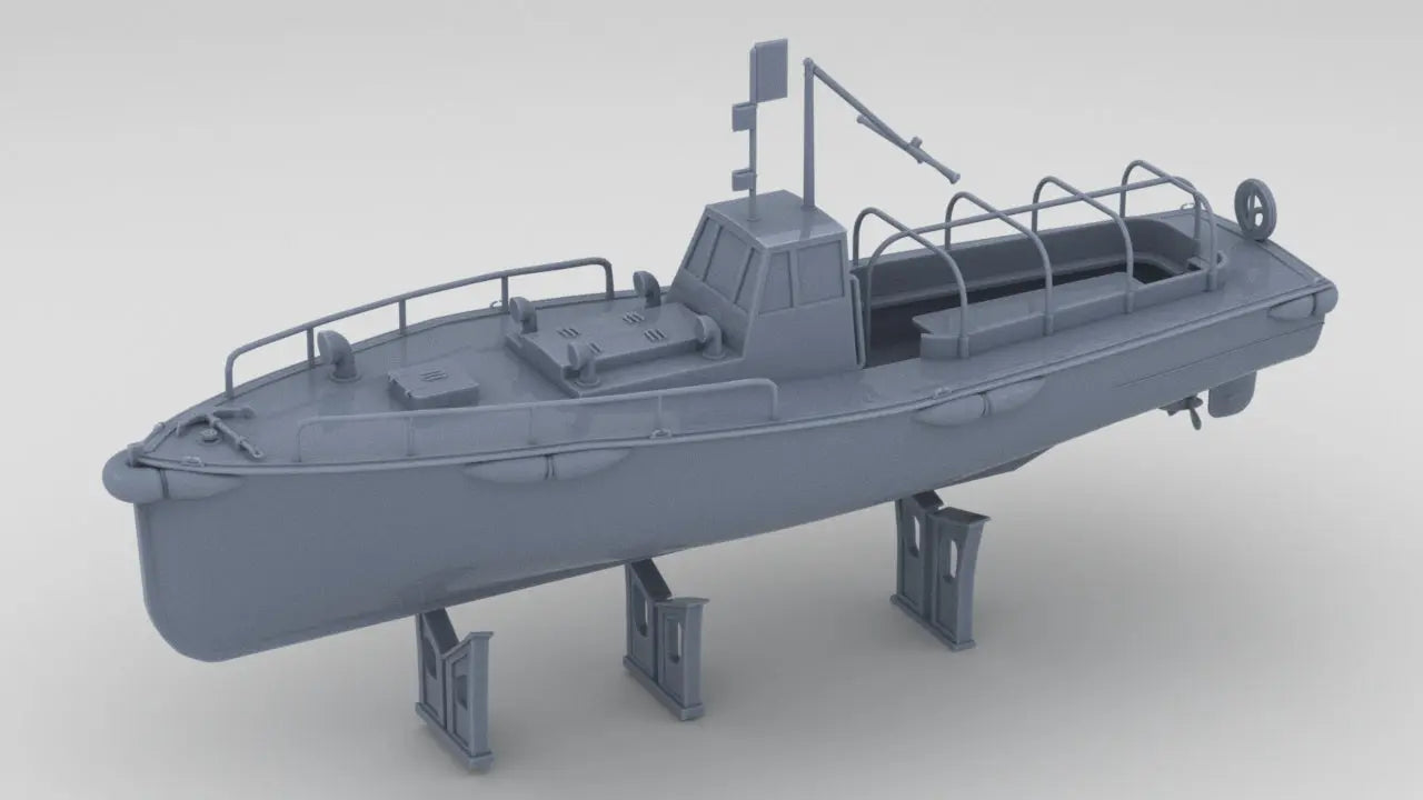 1/150 IJN Motorboat Cutter 11m 60hp Resin3Dinteractive
