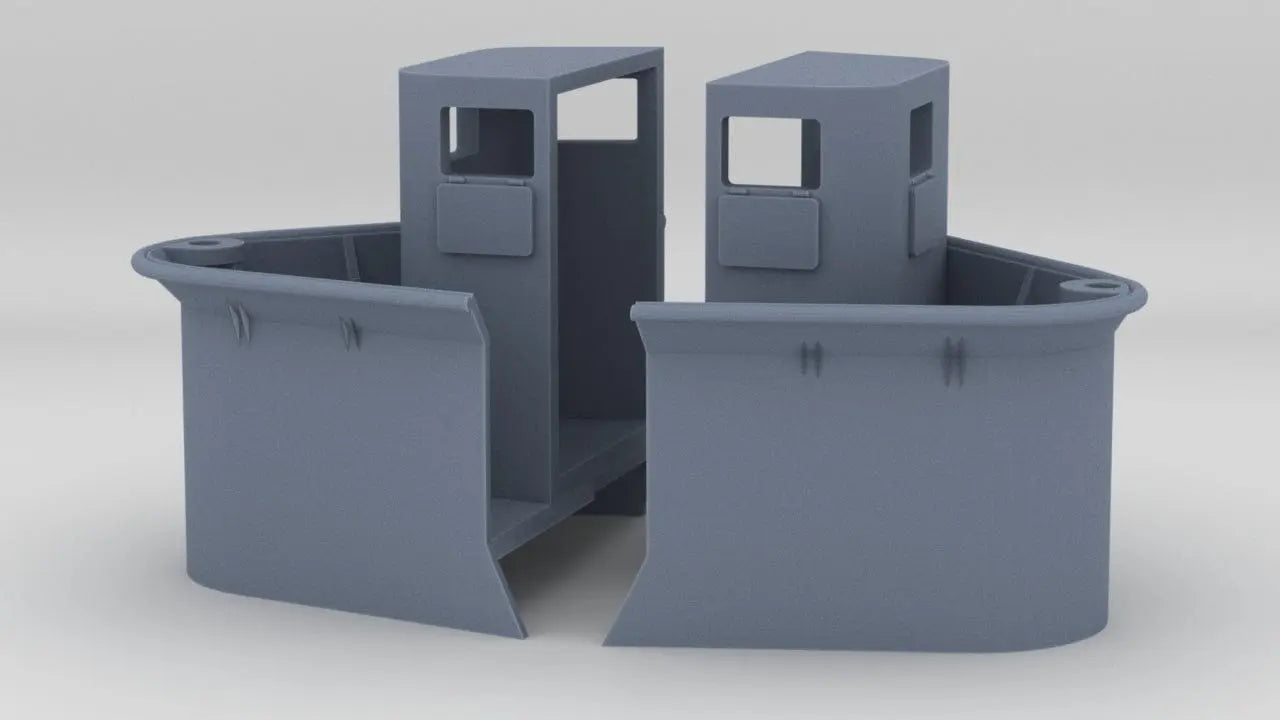 1/150 IJN Yamato Compass Bridge #2 Set (2pcs) - distefan 3d print