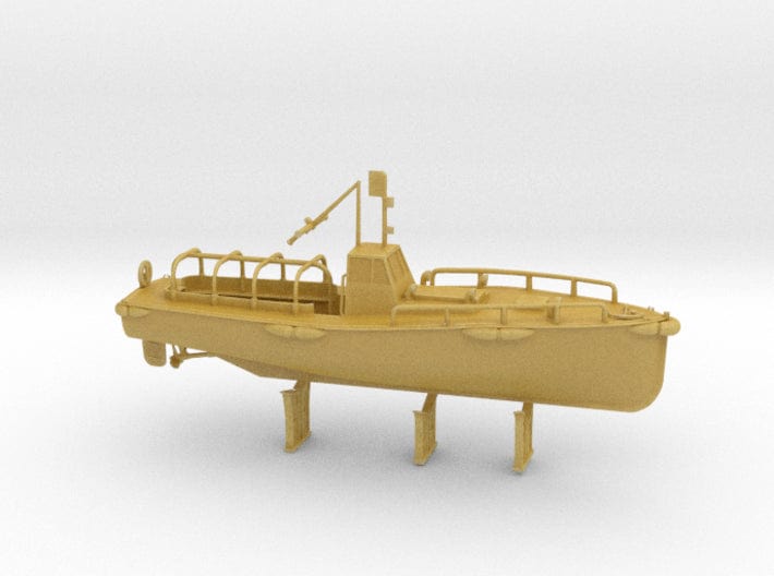 1/150 IJN motor boat cutter 11m 60hp - distefan 3d print