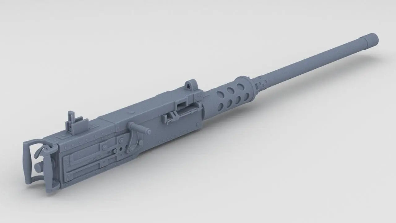1/16 US M2 Browning .50 Cal Machine Gun - distefan 3d print