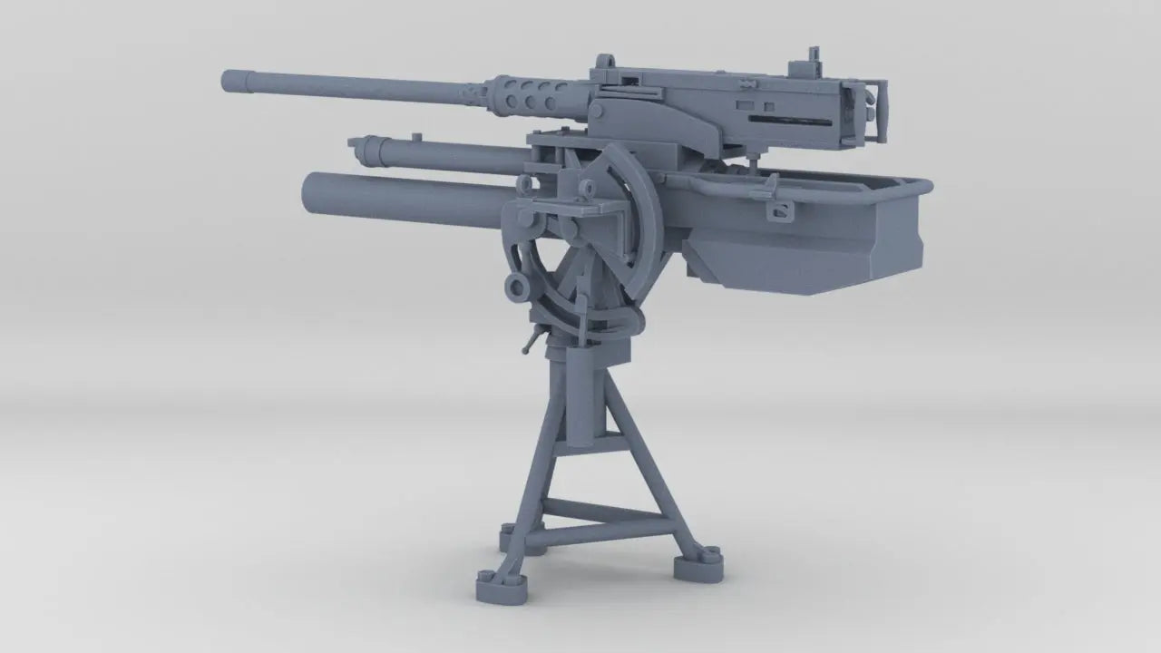 1/16 US M81-M2 Mortar-MG Combination - distefan 3d print