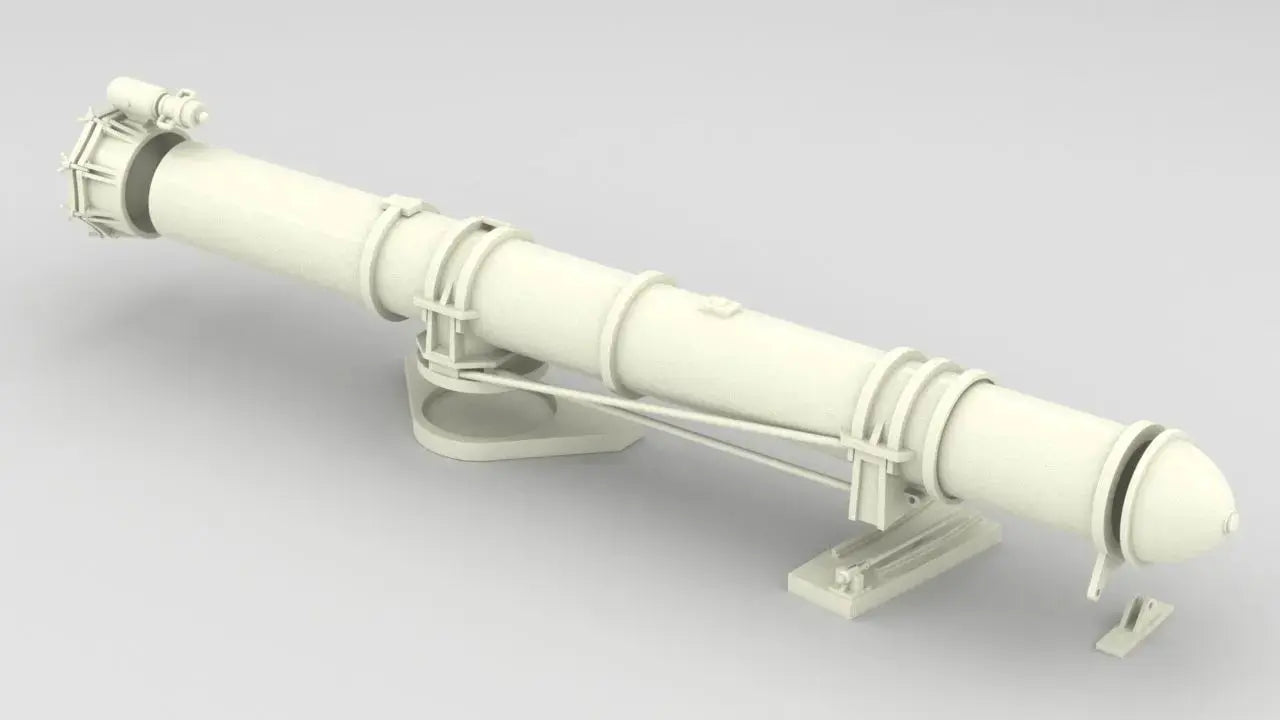 1/16 US PT Boat 109 Torpedo Tube Starboard Kit 3dspro