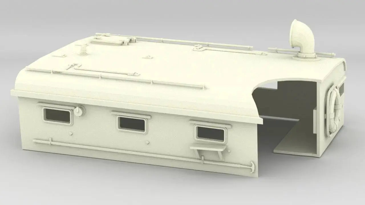 1/16 USN PT Boat 109 Day Cabin 3dspro