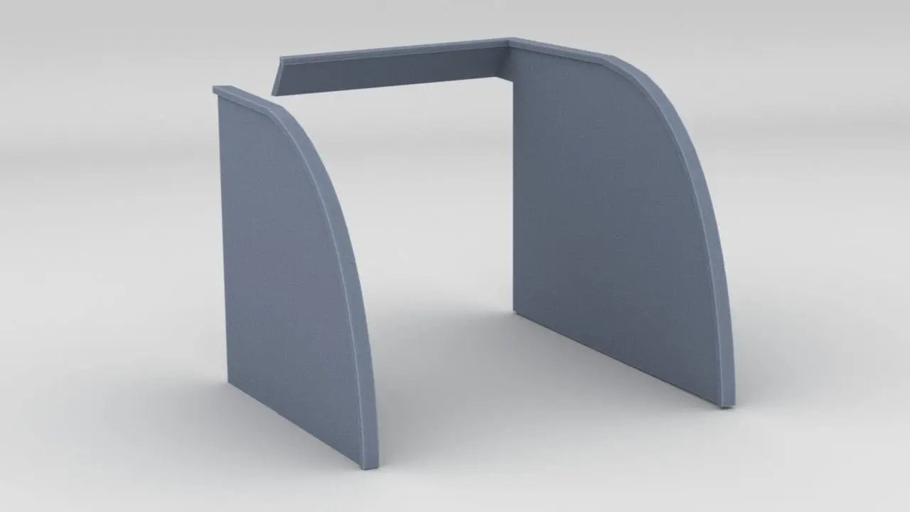 1/16 USN PT Boat 109 Engine Rm After Windshield - distefan 3d print