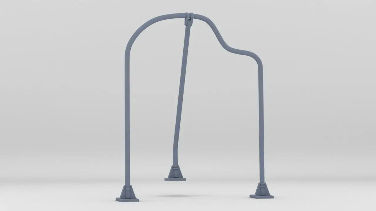 1/16 USN PT Boat 109 Engine Rm Limit Stop for Gun 3dspro