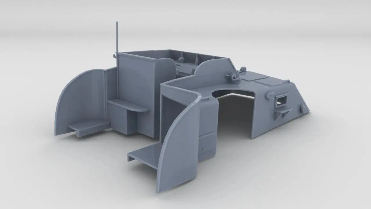 1/16 USN PT Boat 109 Main Cabin 3dspro