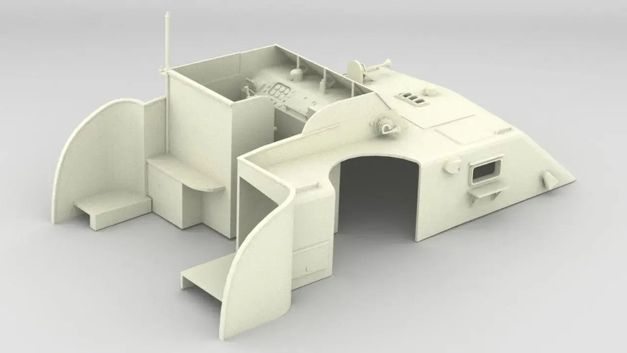 1/16 USN PT Boat 109 Main Cabin 3dspro