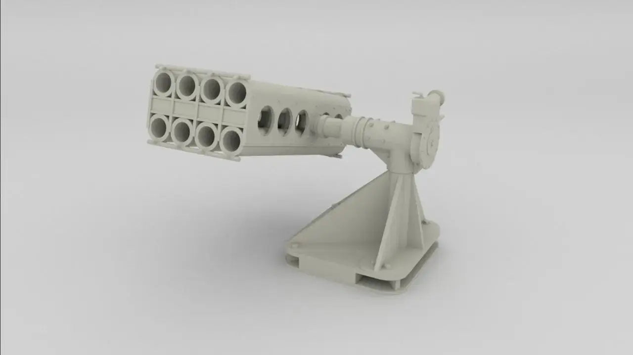1/16 USN PT Boat Rocket Launchers Port - distefan 3d print