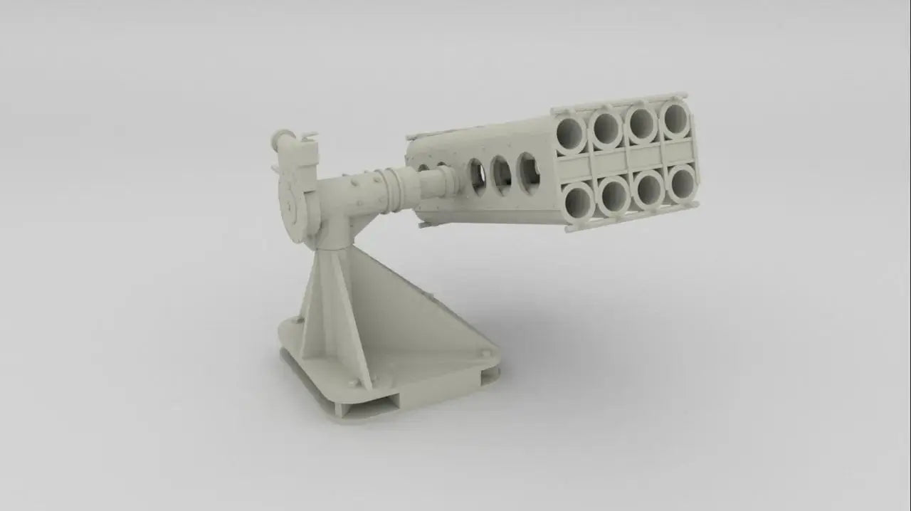 1/16 USN PT Boat Rocket Launchers Starboard - distefan 3d print