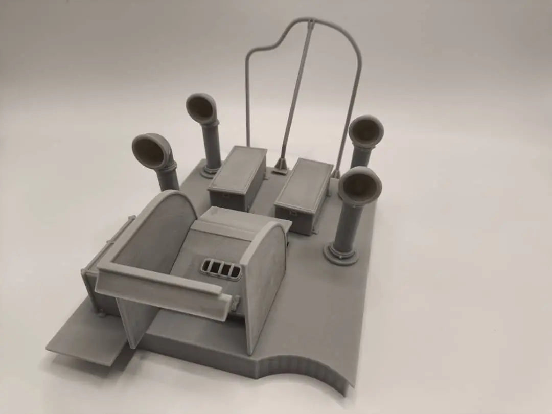 1/16 USN PT Boat 109 Engine Room Hatch Kit - distefan 3d print