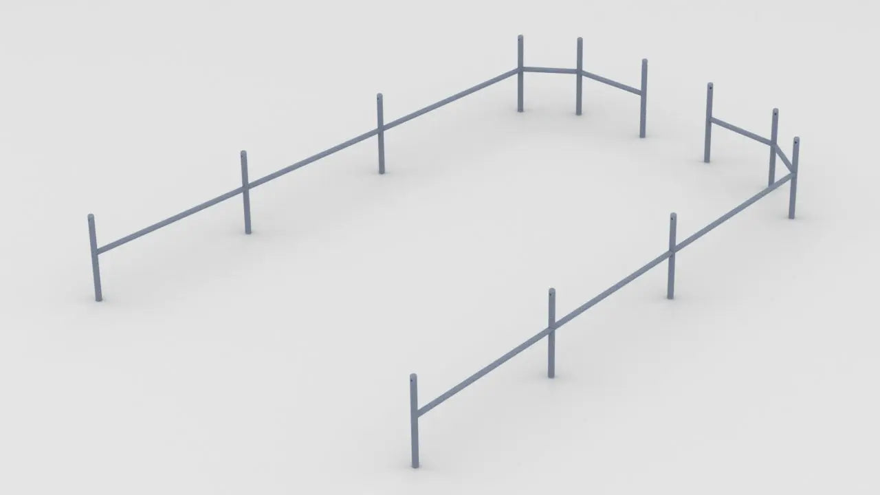 1/16 USS PCF Hull Deck Railing Set 3dspro