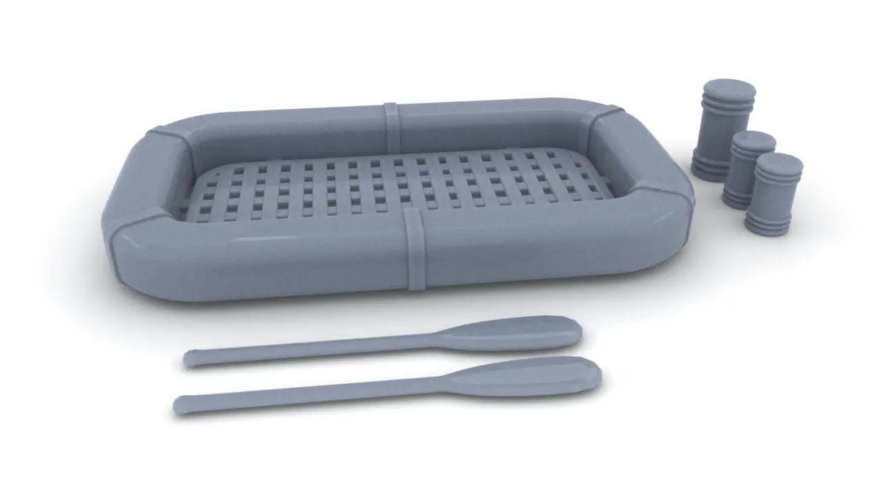 1/16 USS PCF Life Raft Set 3dspro