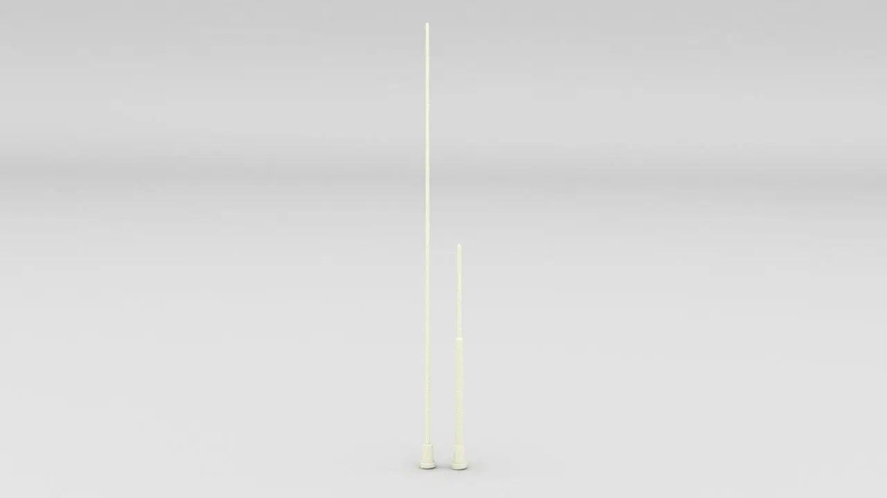 1/16 USS PCF Pilot House Antenna Set (2pcs)- distefan 3d print