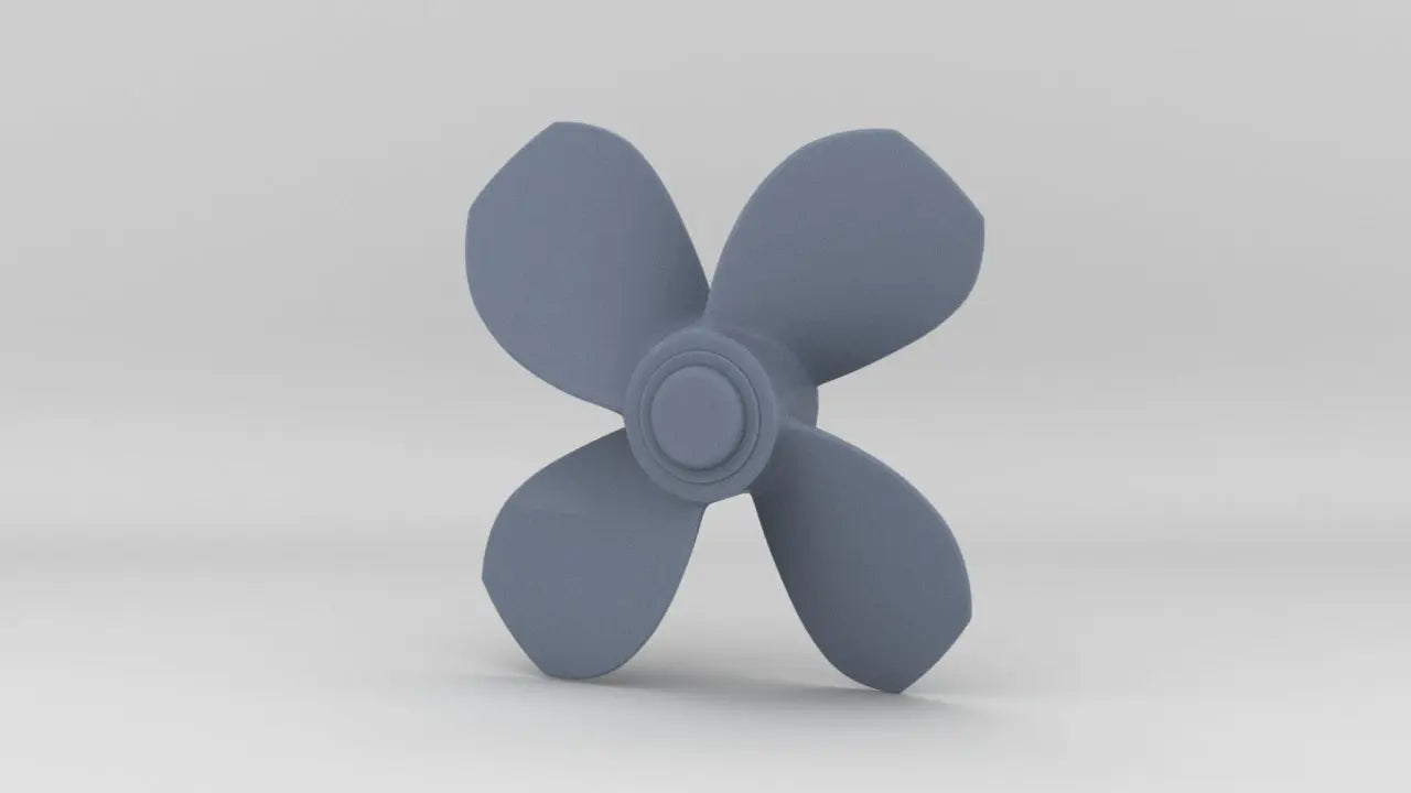 1/16 YTB Tugboat Propeller Right Hand - distefan 3d print