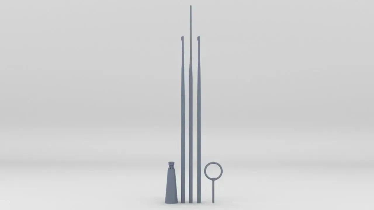 1/16 DKM U-Boot IXC/40 Conning Tower Details Set - distefan 3d print