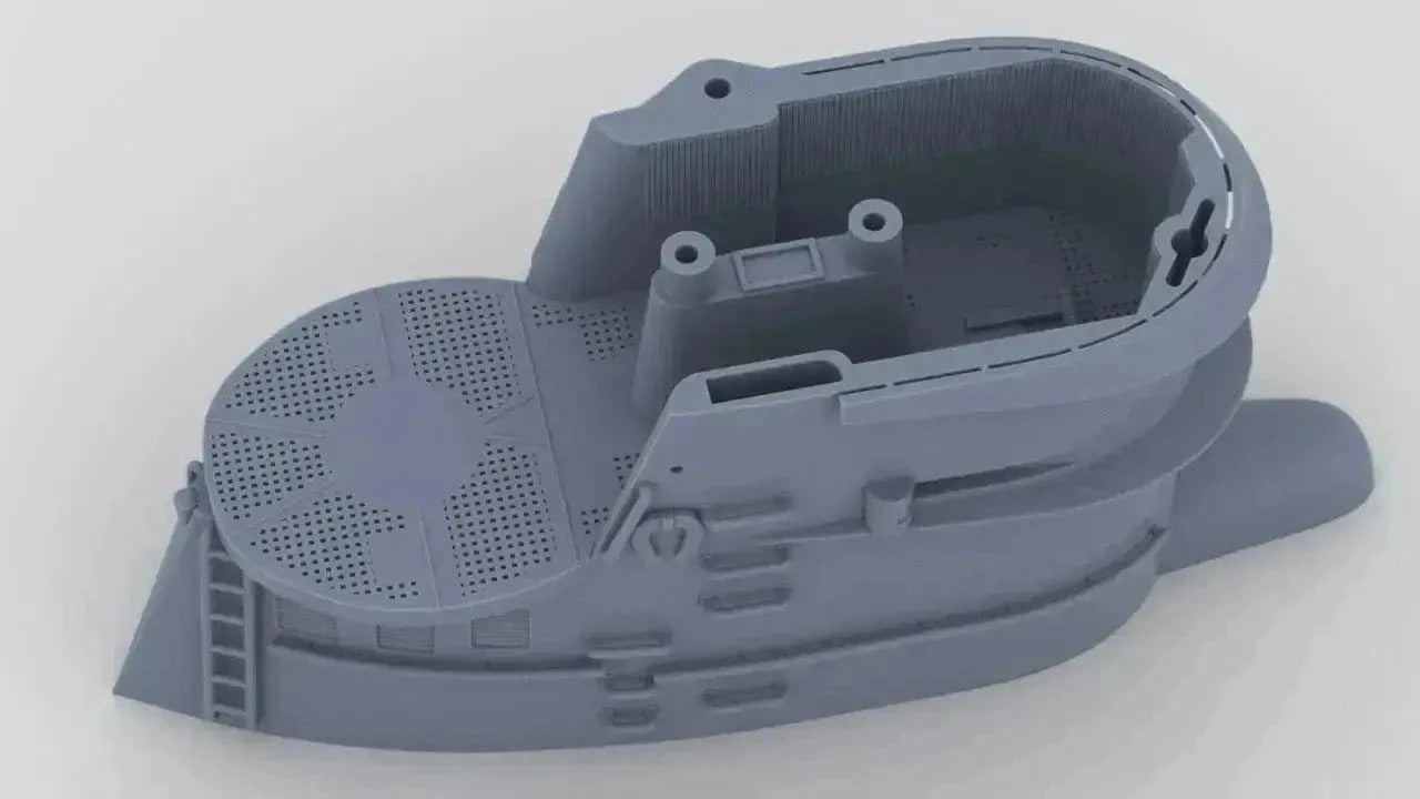 1/16 DKM U-Boot IXC/40 Conning Tower - distefan 3d print