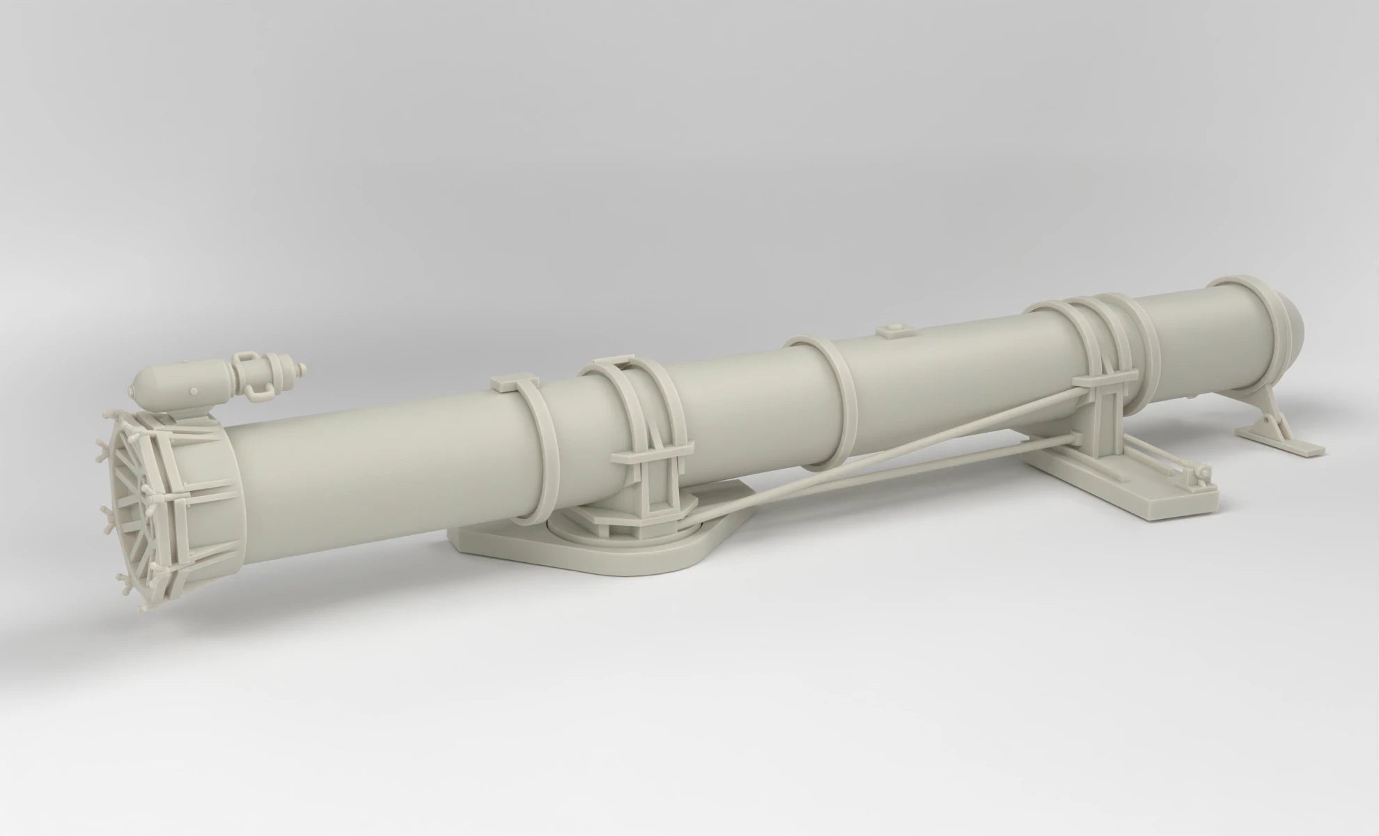 1/16 US PT Boat 109 Torpedo Tube Starboard Kit Protosoon