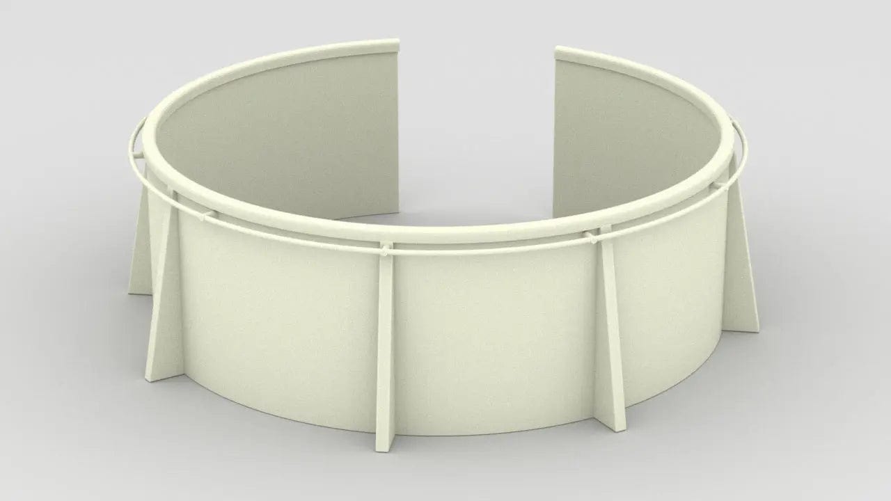 1/16 USN Destroyers & Cruisers 20mm Gun Tub - distefan 3d print