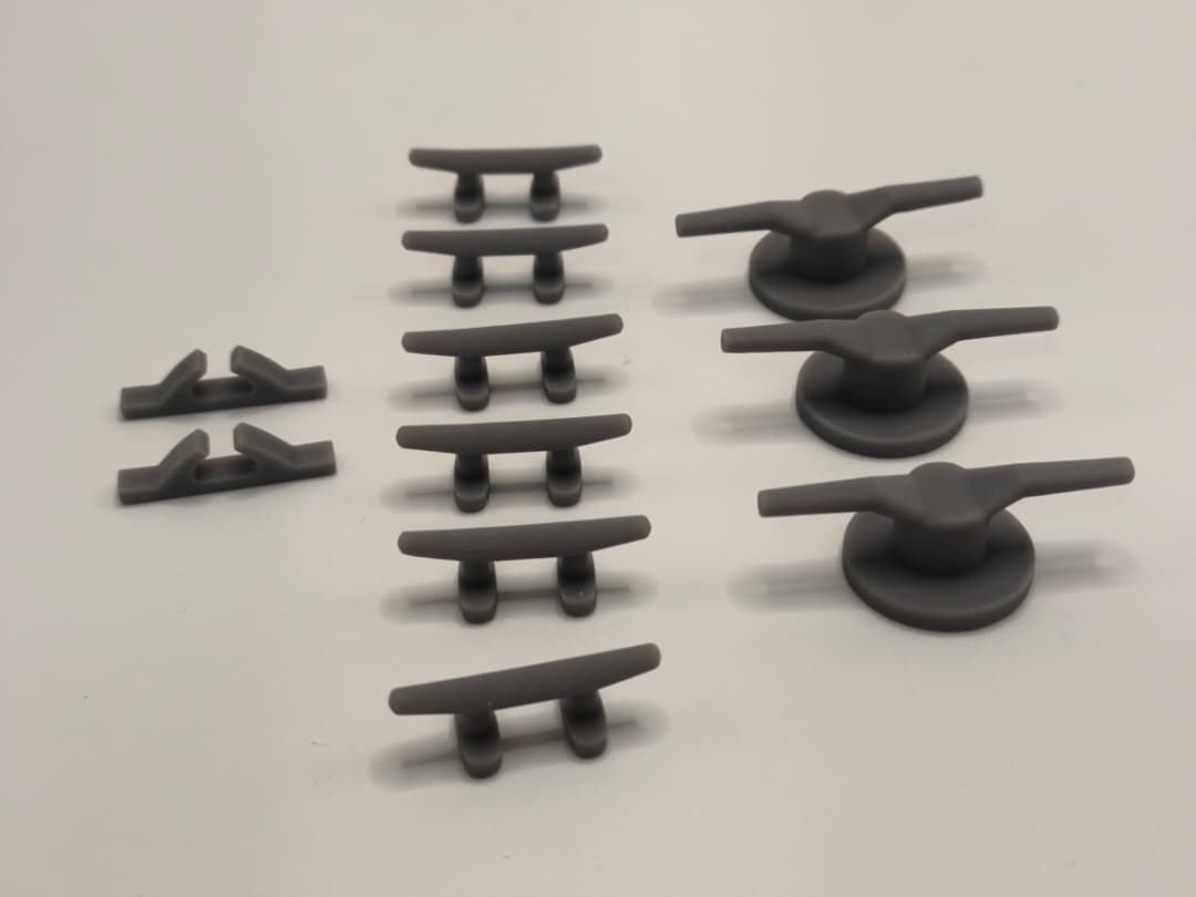 1/16 USN PT Boat 109 Brits, Chock, Cleats Set (11pcs) Protosoon
