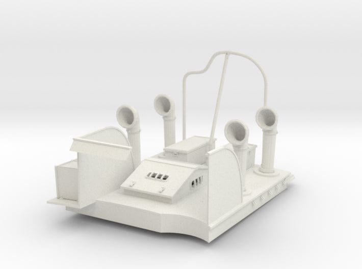 1/16 USN Pt Boat 109 engine room hatch - distefan 3d print
