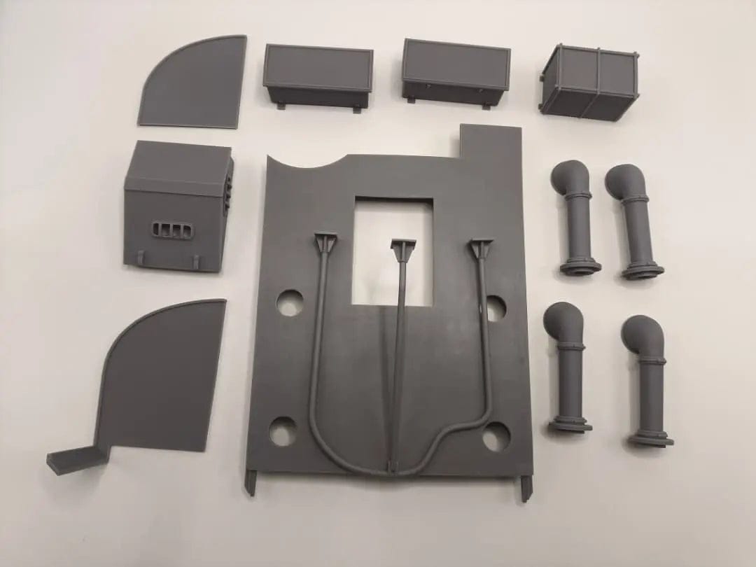 1/16 USN PT Boat 109 Engine Room Hatch Kit - distefan 3d print