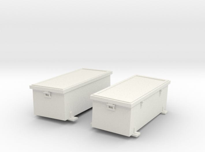 1/16 USN Pt Boat 109 engine room storage box set - distefan 3d print