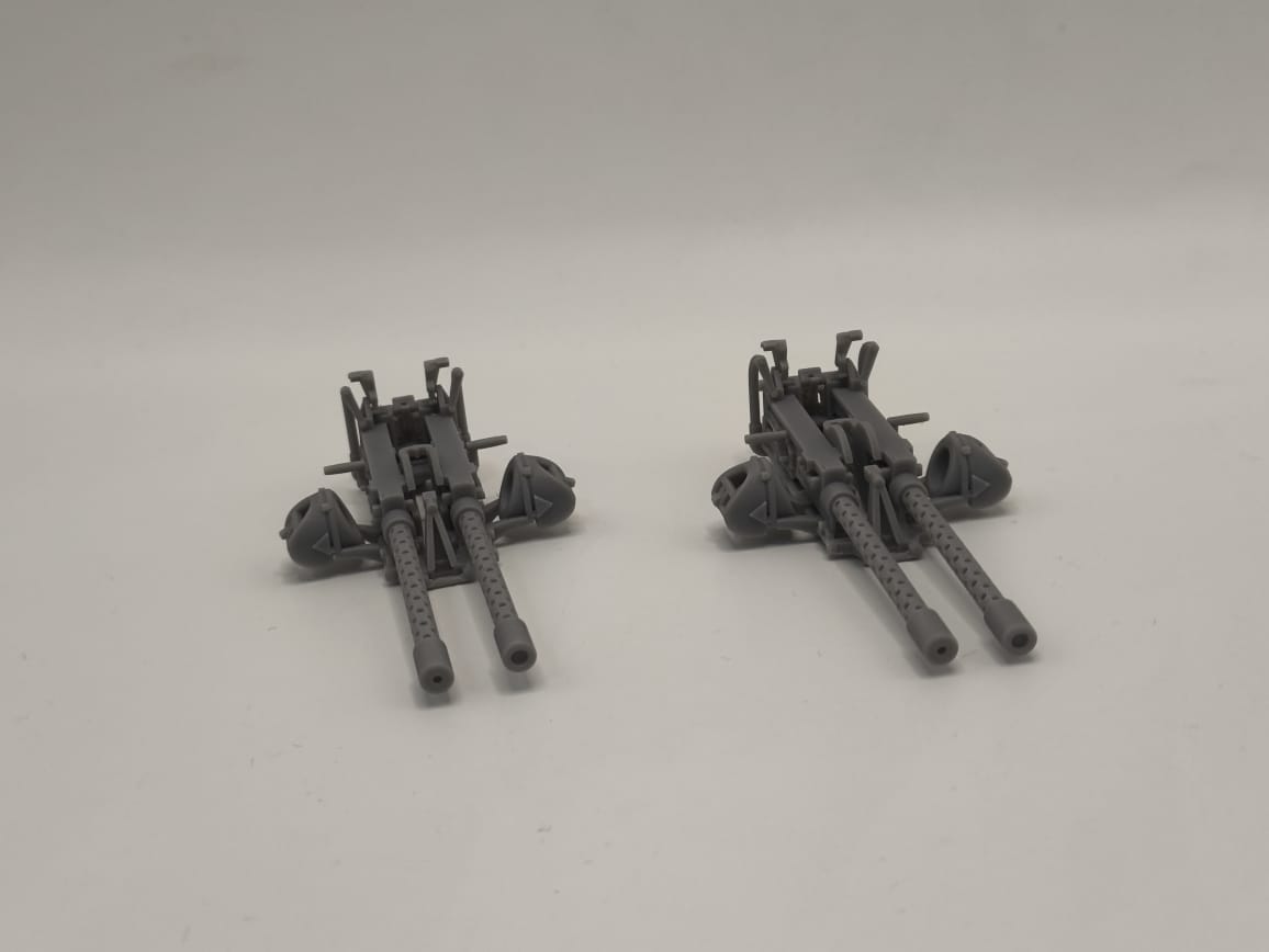 1/16 USN Twin .50-inch Browning M2 MG Set (2pcs) Protosoon