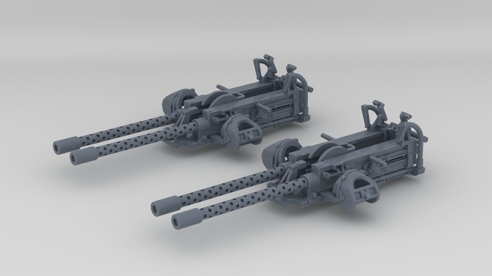 1/16 USN Twin .50-inch Browning M2 MG Set (2pcs) Protosoon