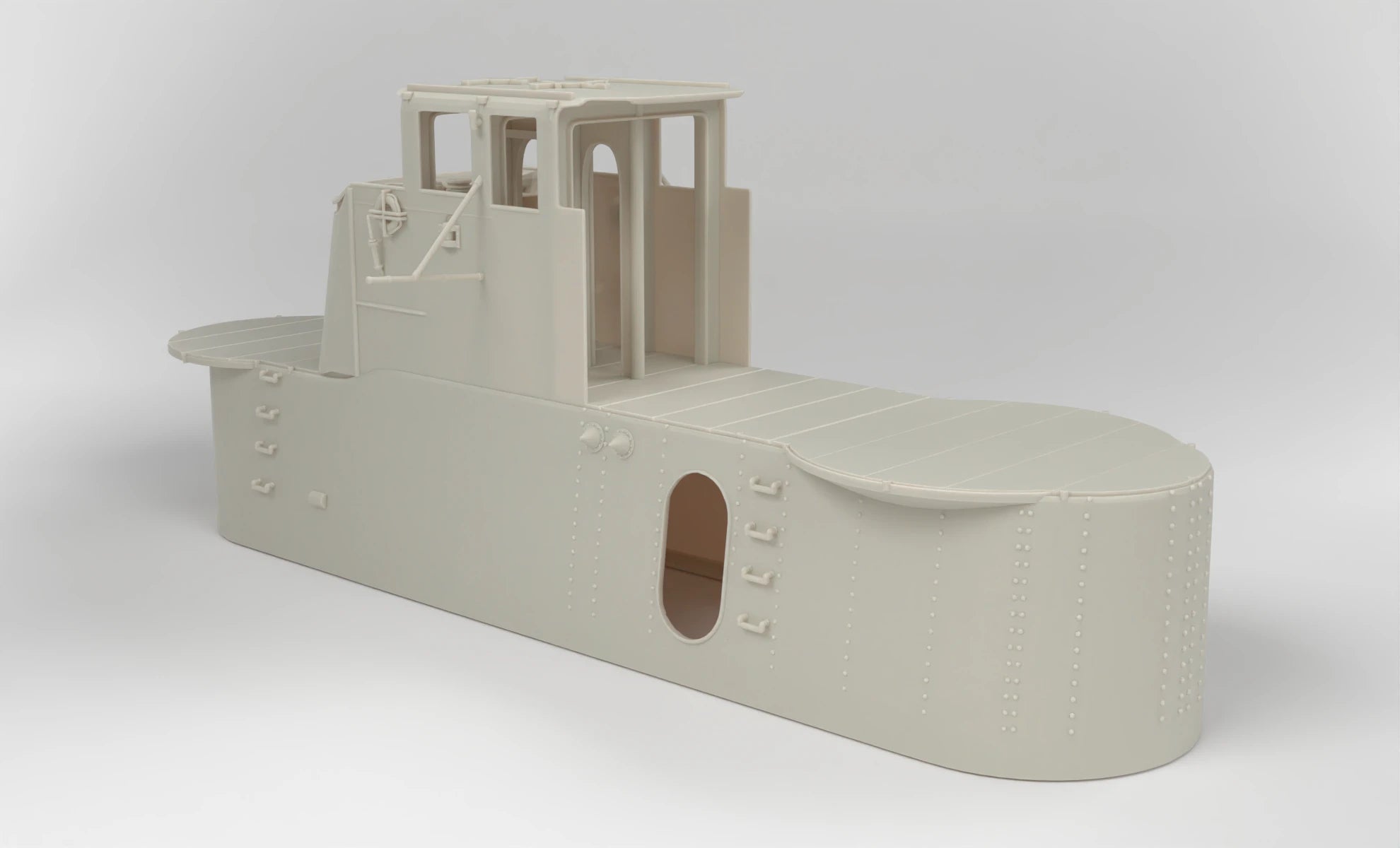 1/16 USS Gato Conning Tower 3dspro