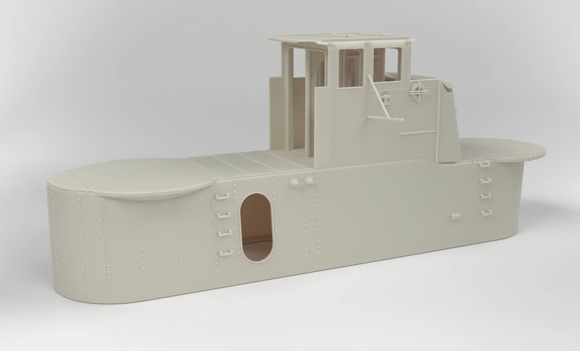 1/16 USS Gato Conning Tower 3dspro