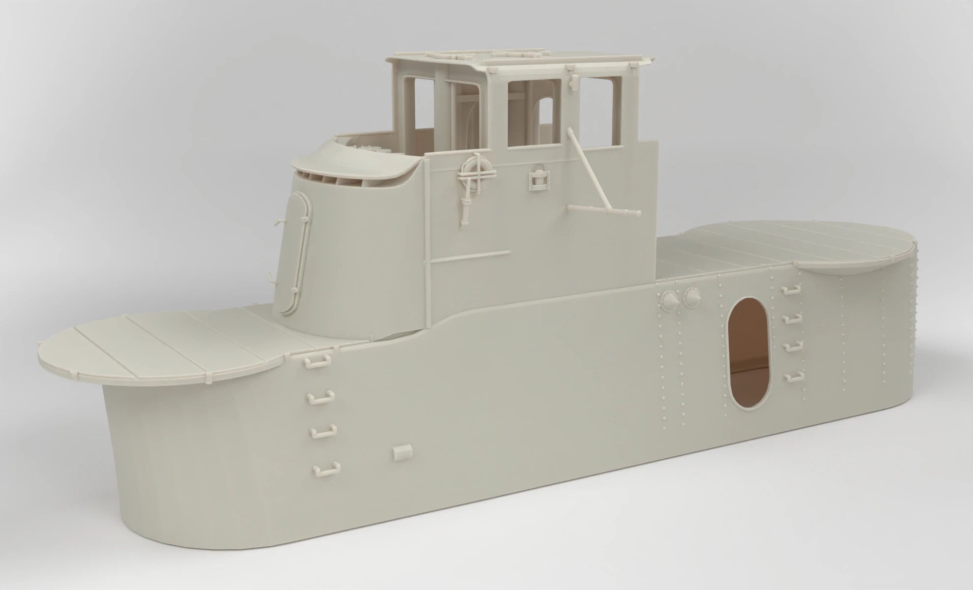 1/16 USS Gato Conning Tower 3dspro