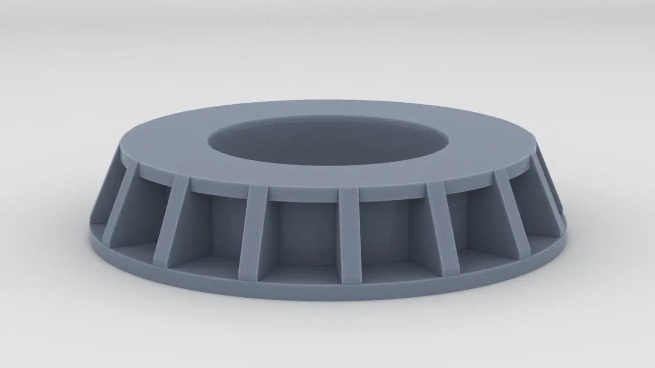 1/16 USS PCF Aft Mk.17 Mod 1 Ring Mount - distefan 3d print