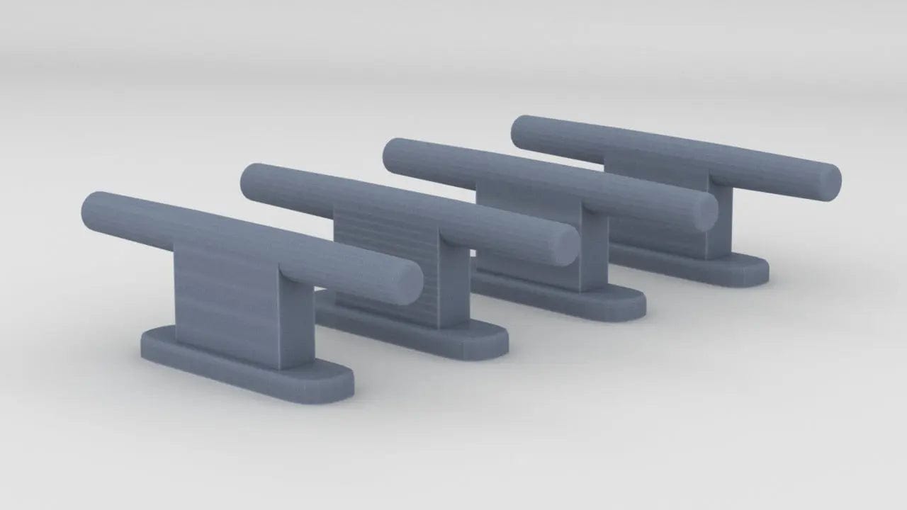 1/16 USS PCF Cleats Set (4pcs) - distefan 3d print