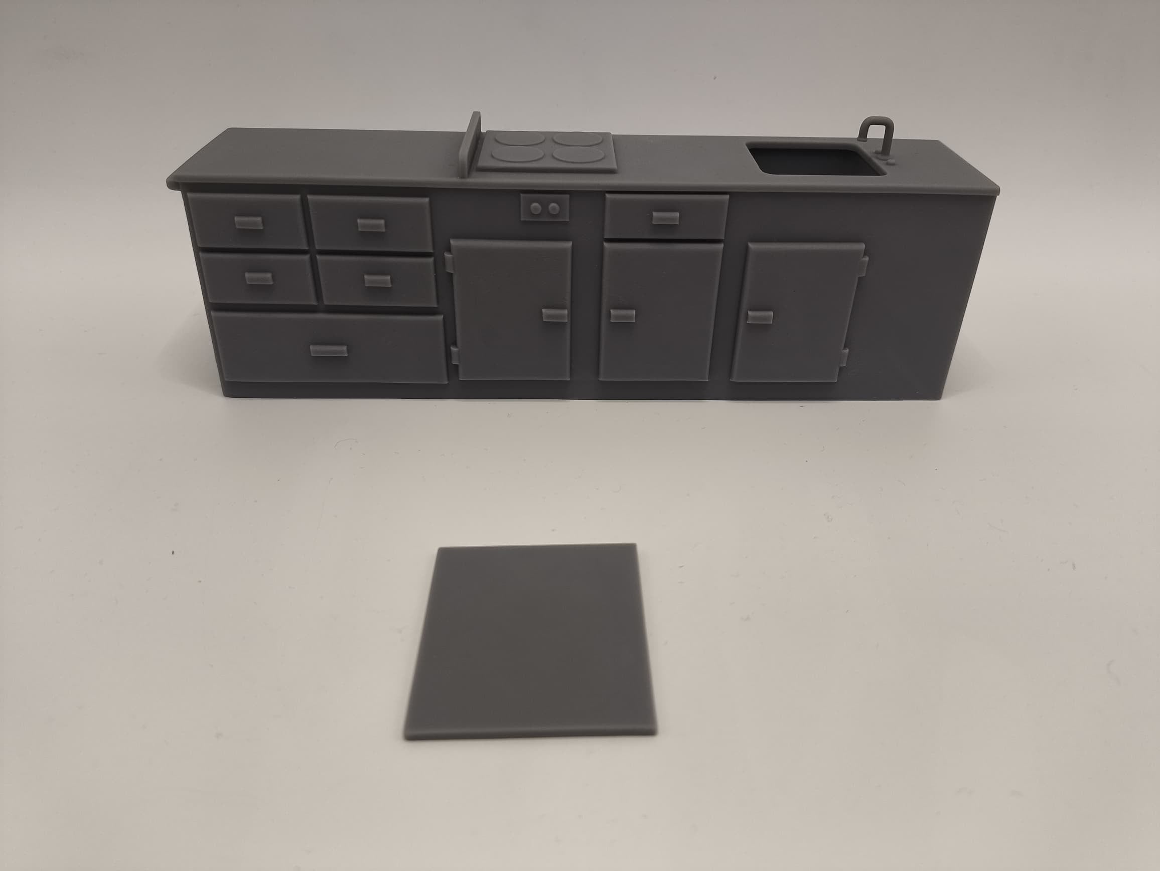 1/16 USS PCF Interior Cupboards-Sink Set Protosoon