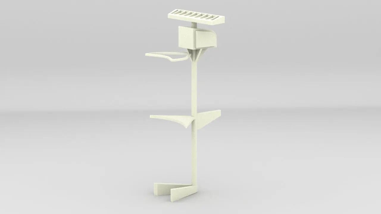 1/16 USS PCF - Mast - distefan 3d print