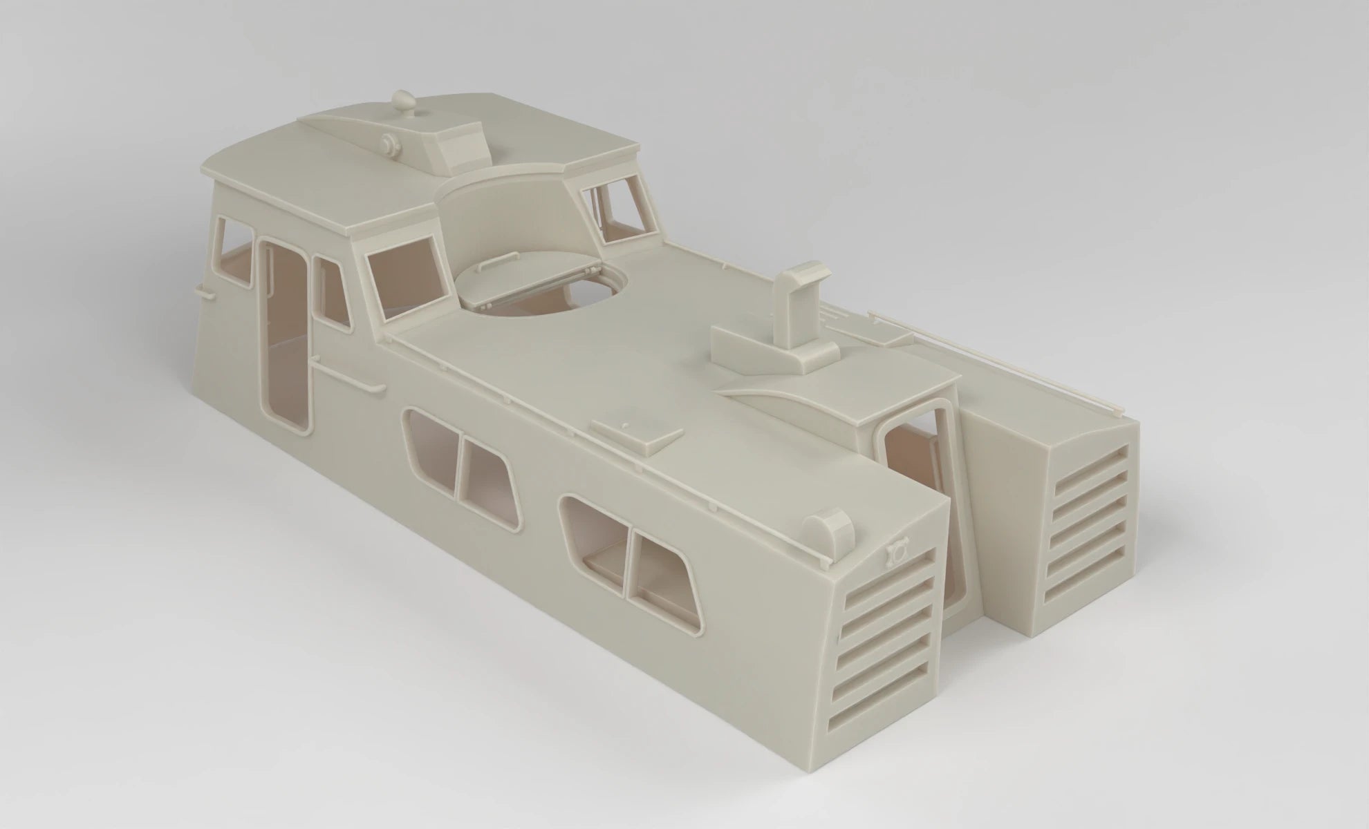 1/16 USS PCF Pilot House 3dspro