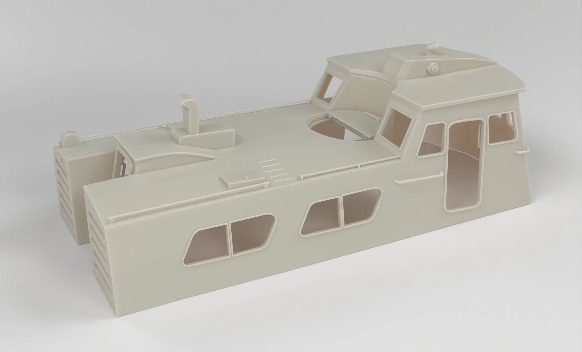 1/16 USS PCF Pilot House 3dspro