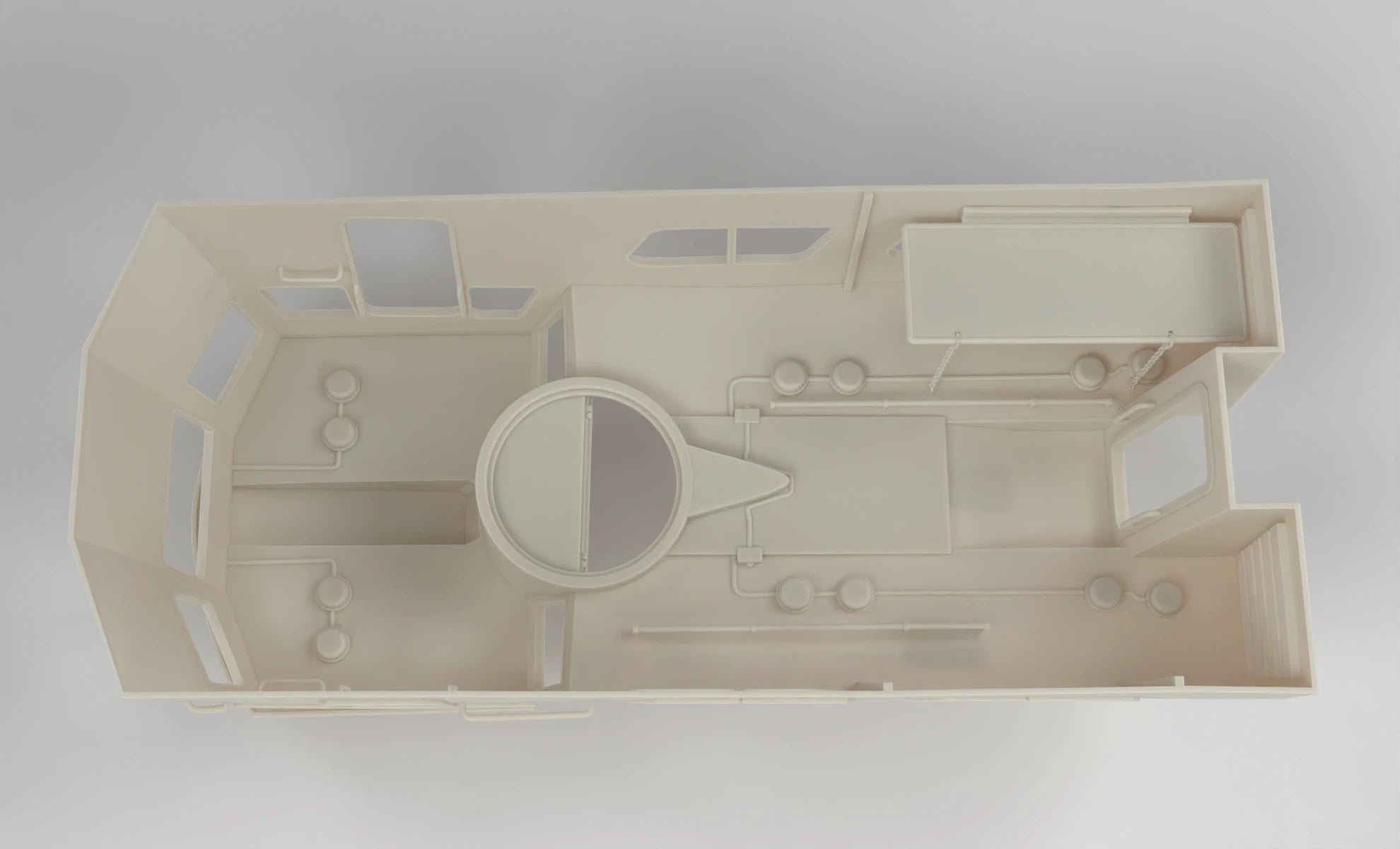 1/16 USS PCF Pilot House 3dspro