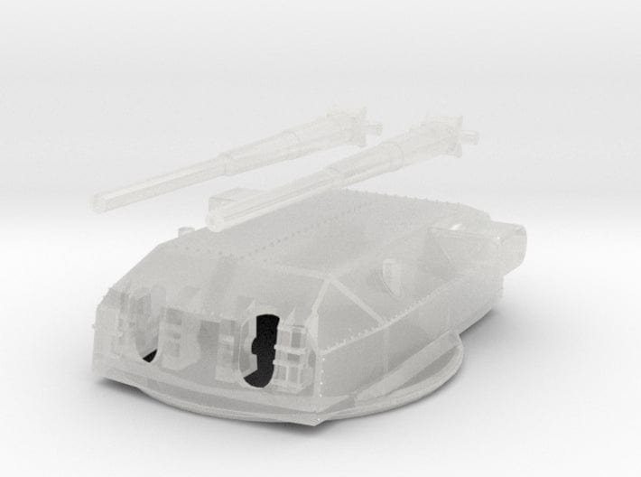 1/160 Bismarck and Tirpitz turret with rangefinder