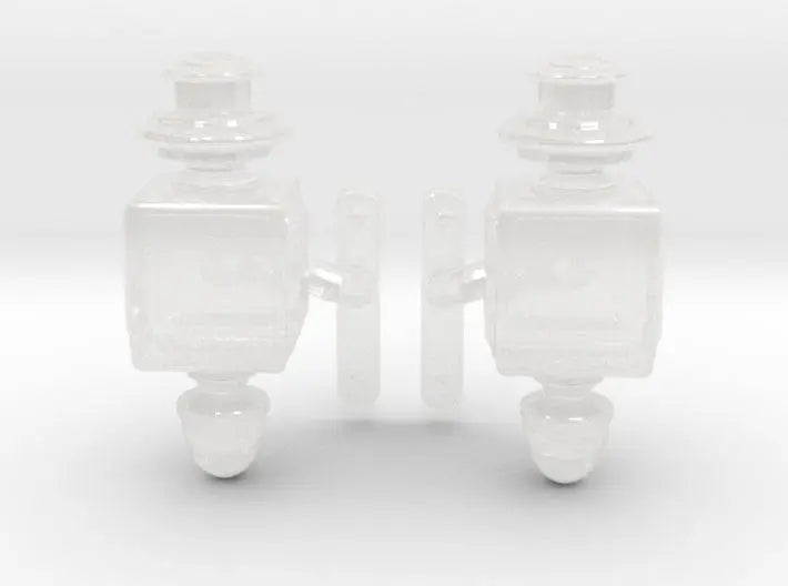1/18 1912 Renault - Front Lamps Set 3d printed