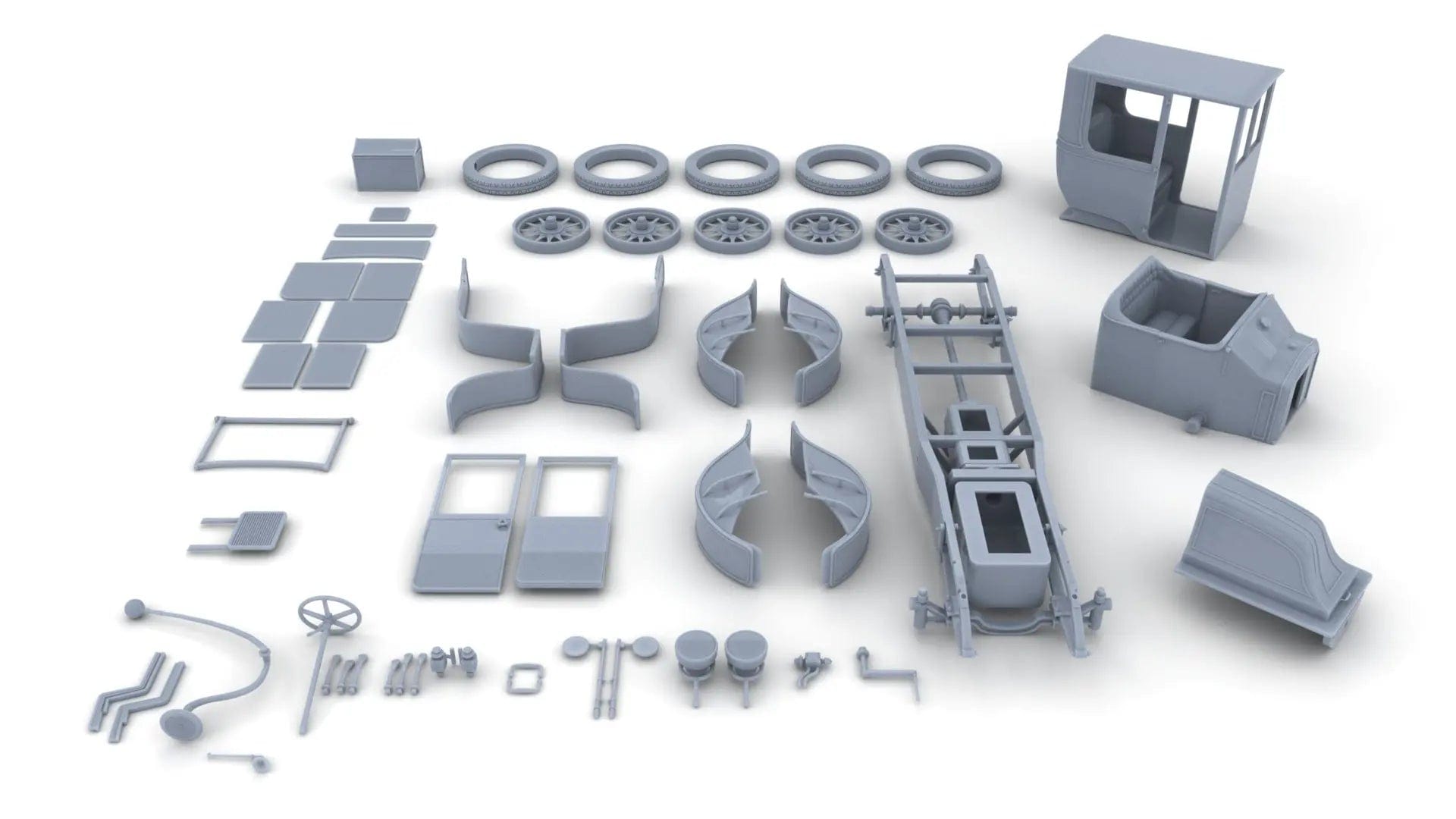 1/18 1912 Renault Kit - distefan 3d print